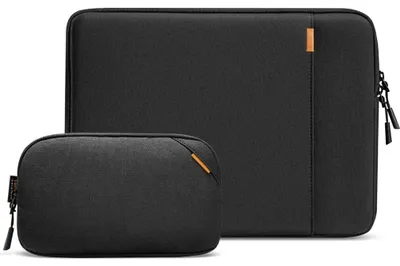 Obrázok produktu pre Súprava puzdra na notebook TomToc Defender-A13 pre 16-palcový notebook v čiernej farbe