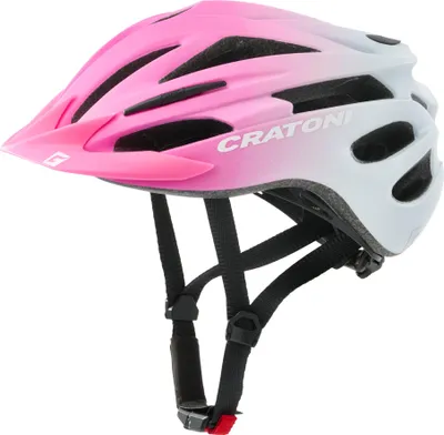 Zdjęcie produktu dla Kask dziecięcy Cratoni Pacer Jr. różowo-biały matowy