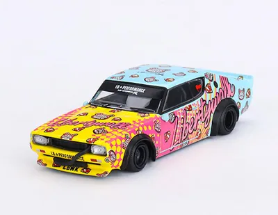 Obrázek produktu pro Nissan Skyline Kenmeri Liberty Walk LBWK KUMA - Mini GT 1:64