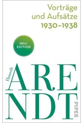 Produktbild von Vorträge und Aufsätze 1930-1938