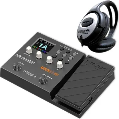 Zdjęcie produktu dla NUX MG-300 MKII multi-efekt do gitary elektrycznej ze słuchawkami