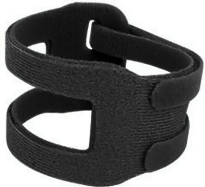 Image de Support de poignet pour déchirure du TFCC, nylon, réglable, ultrafin, soutien par compression, circonférence du poignet côté cubital inférieure à 22,5 cm, noir