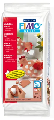 Zdjęcie produktu dla FIMO®air basic 8100 jednoproduktowa terakotowa glinka do modelowania 1,000g