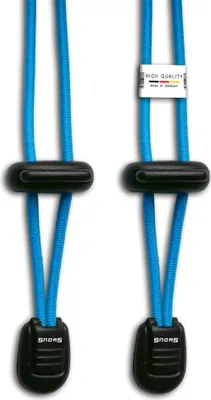 Produktbild von SNORS Schnürsystem - TÜRKIS - 120cm - elastische Schnürsenkel mit Schnellverschluss
