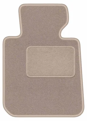 Immagine prodotto di Tappetino guidatore in moquette per BMW Serie 1 E82 2004-2011 (coupé) – 1 pezzo, beige, su misura – Wielganizator LUX