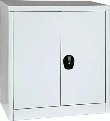 Obrázek produktu pro Kovová skříň, nadčasový, racionální design, 41 x 80 x 90 cm, šedá, nosnost: 50 kg/police