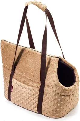 Zdjęcie produktu dla Torba transportowa dla psów Torba transportowa dla kotów Torba transportowa New Beige Minky S