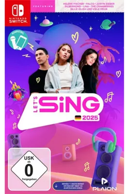 Obrázok produktu pre PLAION Let's Sing 2025, Nintendo Switch, T (neplnoletí)
