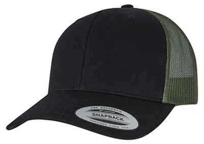 Imagen del producto de Flexfit - Gorra estilo camionero, bicolor, modelo LT1166 (talla única) (/verde musgo)