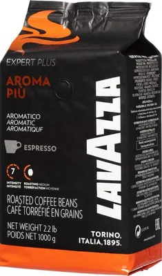 Immagine prodotto di Caffè Lavazza AROMA PIU 2963 in grani interi 1kg