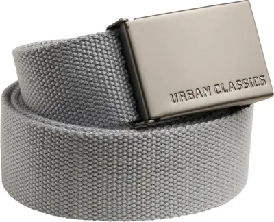 Produktbild von Urban Classics TB305 | Canvas Belts One Size - Farbe: Grey - Größe: One Size