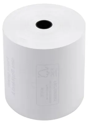 Produktbild von Exacompta 30x 1-lagige thermische Kassenrolle 48g 80x72mm 76m Weiß 43817E