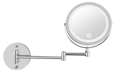 Produktbild von UNIQ LED Kosmetikspiegel mit ausziehbarem Arm und 10x Vergrößerung