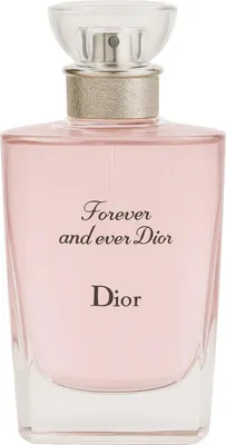A bottle of Dior Forever and Ever Eau de Toilette.