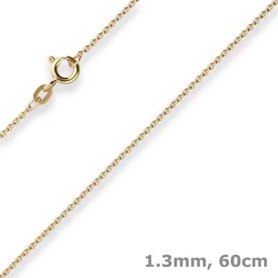 1-3mm-Rund-Ankerkette-aus-333-Gelbgold-60cm