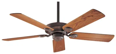 Imagen del producto de Ventilador de techo para exteriores - 132 cm - Acabado en bronce envejecido - 3 velocidades - Con opción de luz