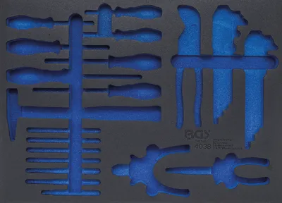 Obrázek produktu pro BGS technic Tool Tray 3/3, 216 mm, 216 g