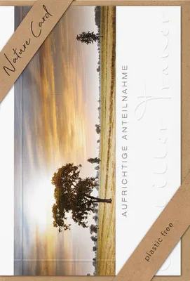 Produktbild von Trauerkarte Nature Card, Baum-Motiv, Kraftkarton, mit Umschlag