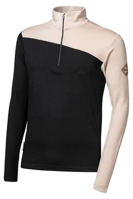 Immagine prodotto di Felpa Sensor Merino Extreme Up Zip Uomo Felpa nero-mandorla beige Taglia L 25200069-02