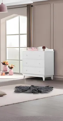 Image de Meubles en bois Blanc Chambre Commode Nouveau meuble Commode Aménagement nouveau
