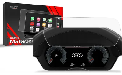 Produktbild von Matte Autodisplayfolie für Audi A3 8Y Virtual Cockpit Plus 12,3" (2020-2025), Grizz Protector