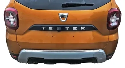 Für Dacia Duster II - BJ ab 2018- LADEKANTENSCHUTZ Edelstahl MATT Leiste Schutz in der Farbe von Recambo e.K.
