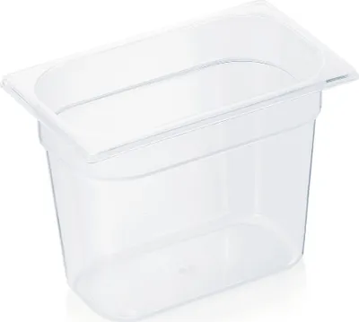 Produktbild von Gastronormbehälter / GN-Behälter, Kunststoff, GN 1/4, Serie 84, Tiefe wählbar : GN Behälter 1/4-150 mm Variante: GN Behälter 1/4-200 mm