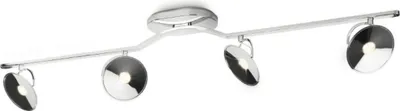 Produktbild von Philips InStyle Spot 563951113, Strahler Oberflächenbeleuchtung, 4 Glühbirne(n), LED, 2700 K, 220-240 V, Chrom