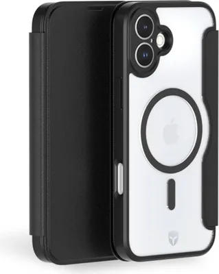 Produktbild von Force Case, Schutzetui für iPhone 16 Plus Verstärkt MagSafe-kompatibel, Schwarz
