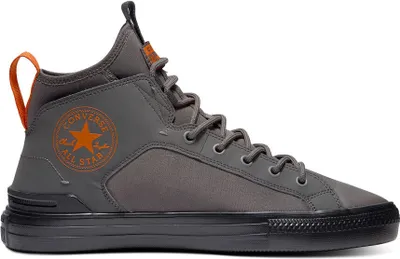 Produktbild von Converse Chuck Taylor All Star Ultra Mid - Carbon Grau / Schwarz / Campfire Synthetik Größe: 37 Normal