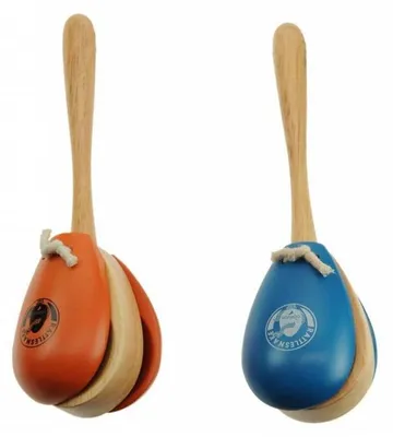 Produktbild von Kids at Work Holz Kastagnetten Spielzeug für Kinder Musik