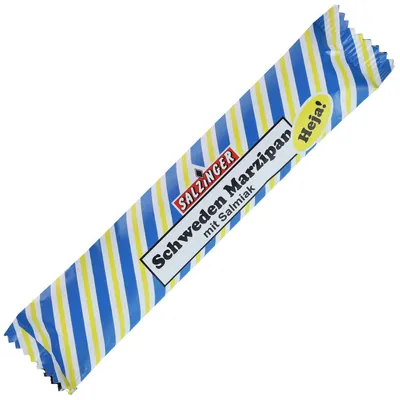 Produktbild von Salzinger Schweden Marzipan mit Salmiak 50g