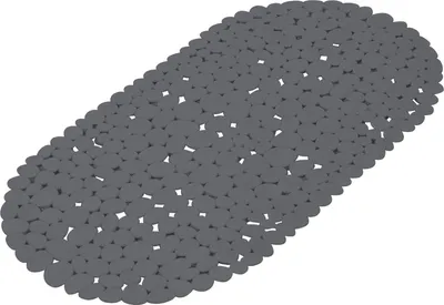Produktbild von Badewannenmatte Duschmatte 36x69cm anthrazit Badewanneneinlage Kinder Antirutsch