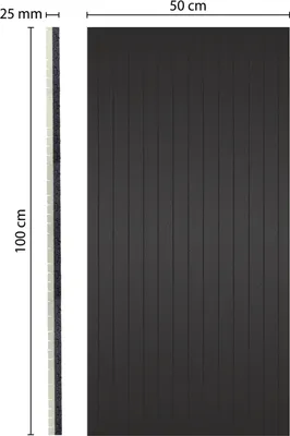 Obrázok produktu pre Schellenberg izolácia roletového boxu 2-dielna, tepelná izolácia pre rolety, tepelná izolácia 100 x 50 cm, hrúbka izolácie 2,5 cm, 66282