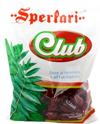 Image de Bonbons caramel eucalyptus et menthol Sperlari