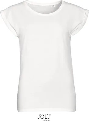 Immagine prodotto di SOLs 01406 | Maglietta a girocollo da donna Melba - Colore: Bianco - Taglia: L