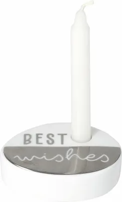 Produktbild von Räder Wunschkerze Best wishes 7x5x2cm