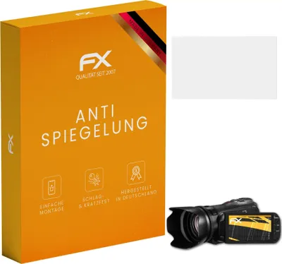 Produktbild von atFoliX 4052225146168, Transparent, Canon, Legria (Vixia) HF G10, Anti-Glare Bildschirmschutz, Kratzresistent, Matt
