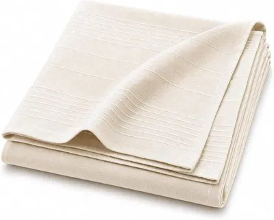 Productafbeelding van Famanu plaid, polykatoen, 180 x 220 cm - natuurlijke kleur
