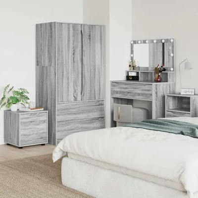 Produktbild von "Schlussverkauf" Badezimmerschrank 1 PC - Mit Stauraum - Graues Sonoma 40,5x40x44 cm Holzwerkstoff  C7214