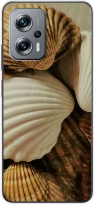 Produktbild von König Design Hülle kompatibel mit Xiaomi Redmi K50i Kunststoff Soft Handyhülle - Handy Case Muscheln