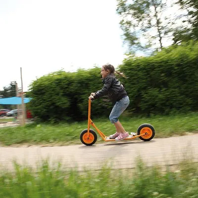 Image de Trottinette Top Trike pour enfants avec frein - aluminium multicolore