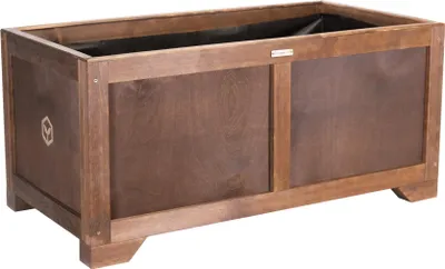 Produktbild von Greenspot Vintage Blumenkasten Holz 80x42x45cm 120 L Palisanderbraun Dunkel