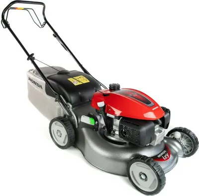 A Honda lawnmower is shown against a white background.