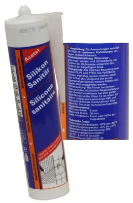 Produktbild von Sanitär Silikon transparent 310 ml