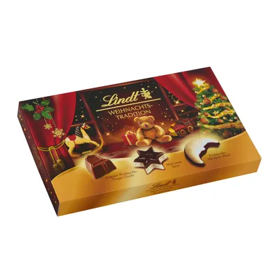 Zdjęcie produktu dla Lindt 771091 Lindt Weihnachts-Tradition Pralinen 137,0 g