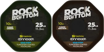 Produktbild von RidgeMonkey Rock Bottom Hooklink - Semi Stiff