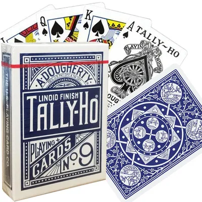 Produktbild von Tally-ho Fan Red Play Card Card Game Pokerkaarten