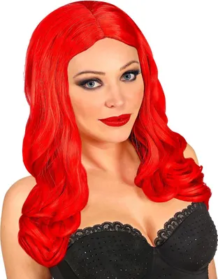 Produktbild von Perücke Roxy rot