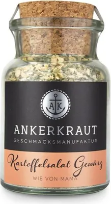 Zdjęcie produktu dla Przyprawa do sałatki ziemniaczanej Ankerkraut, słoik z korkiem 55g